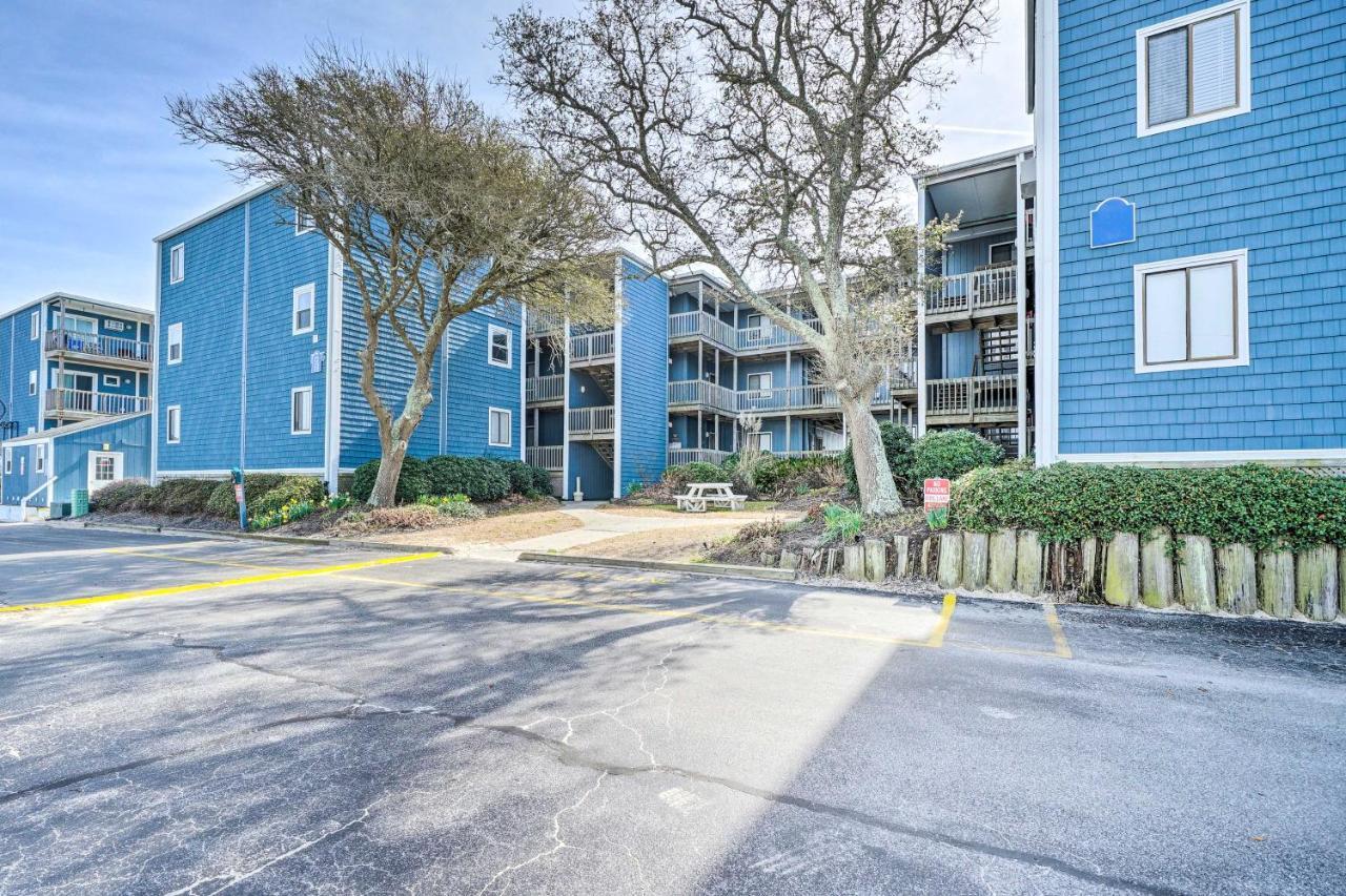 North Topsail Condo - Steps To Beach! North Topsail Beach Exteriör bild