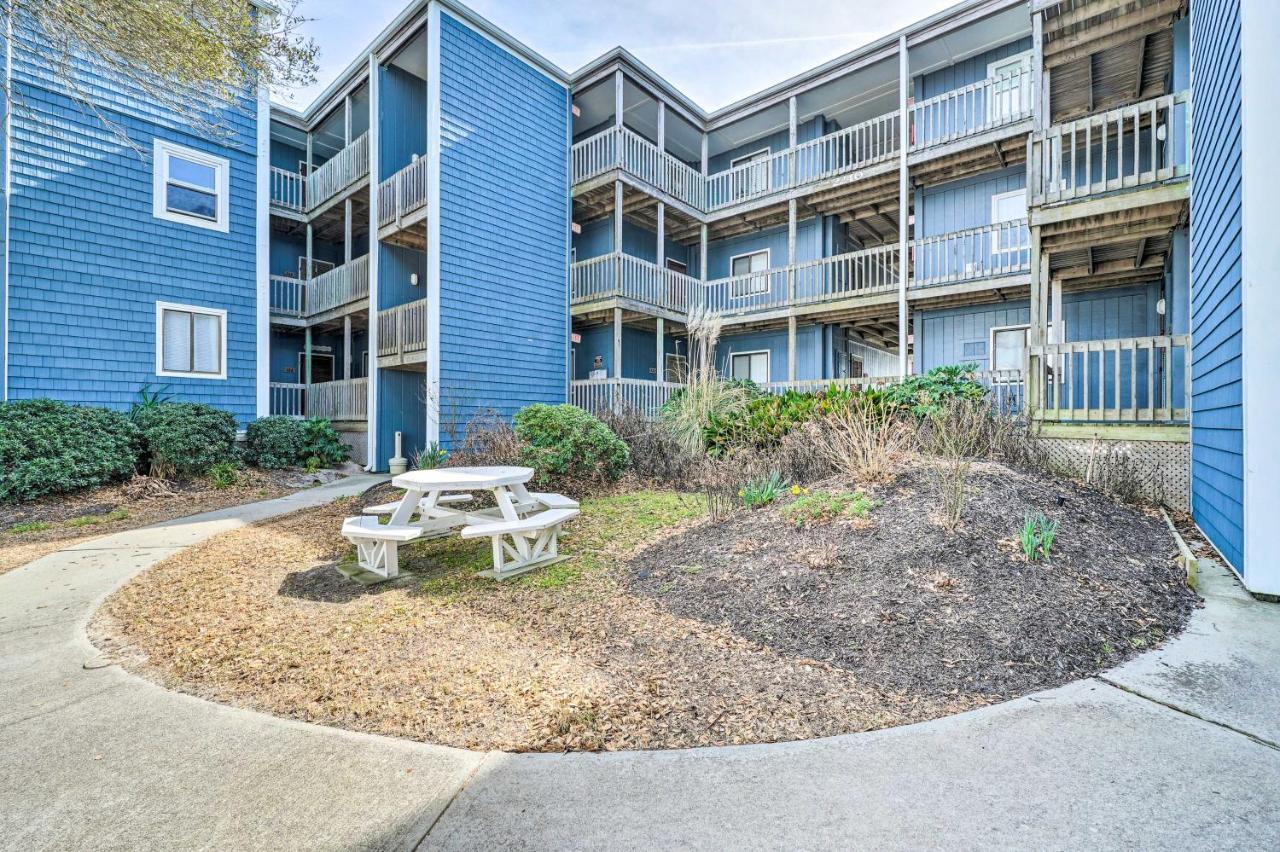 North Topsail Condo - Steps To Beach! North Topsail Beach Exteriör bild